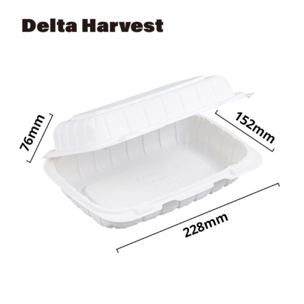 963" MFPP hinged Container