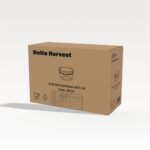 8OZ PP Injection deli container with lid - 60 Pcs